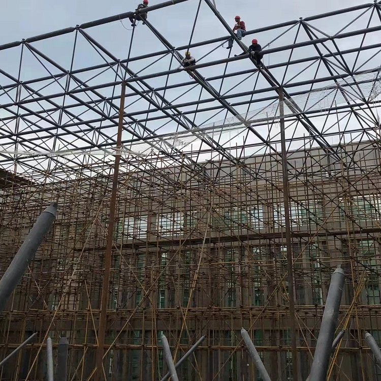球形网架结构荷载与受力分析
