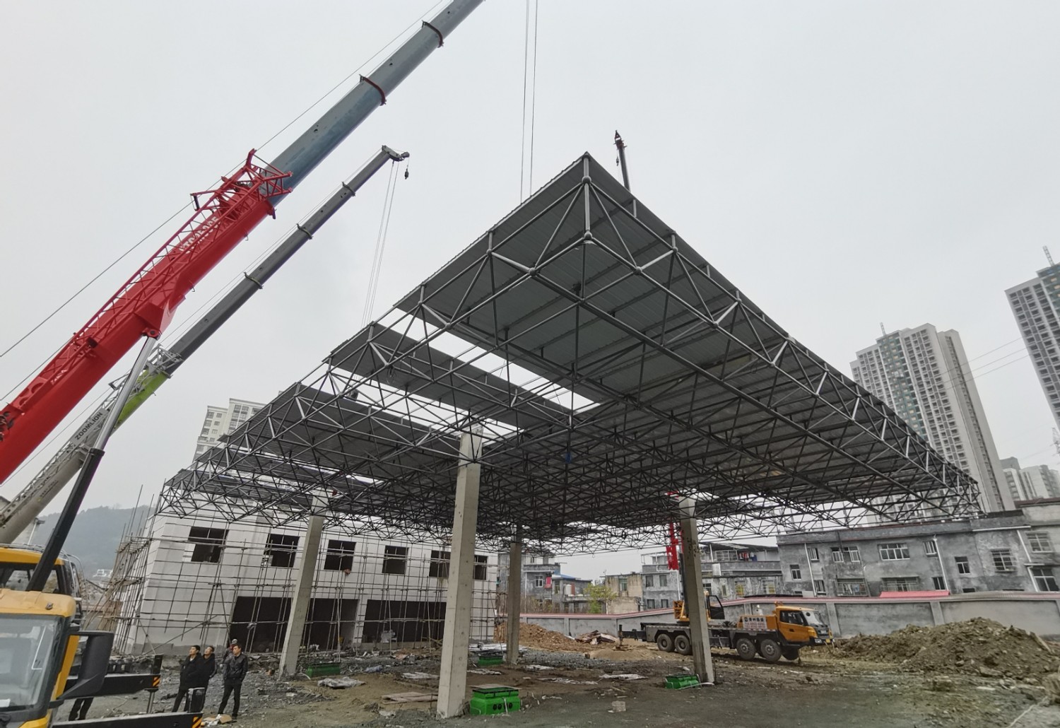 加油站网架加工厂