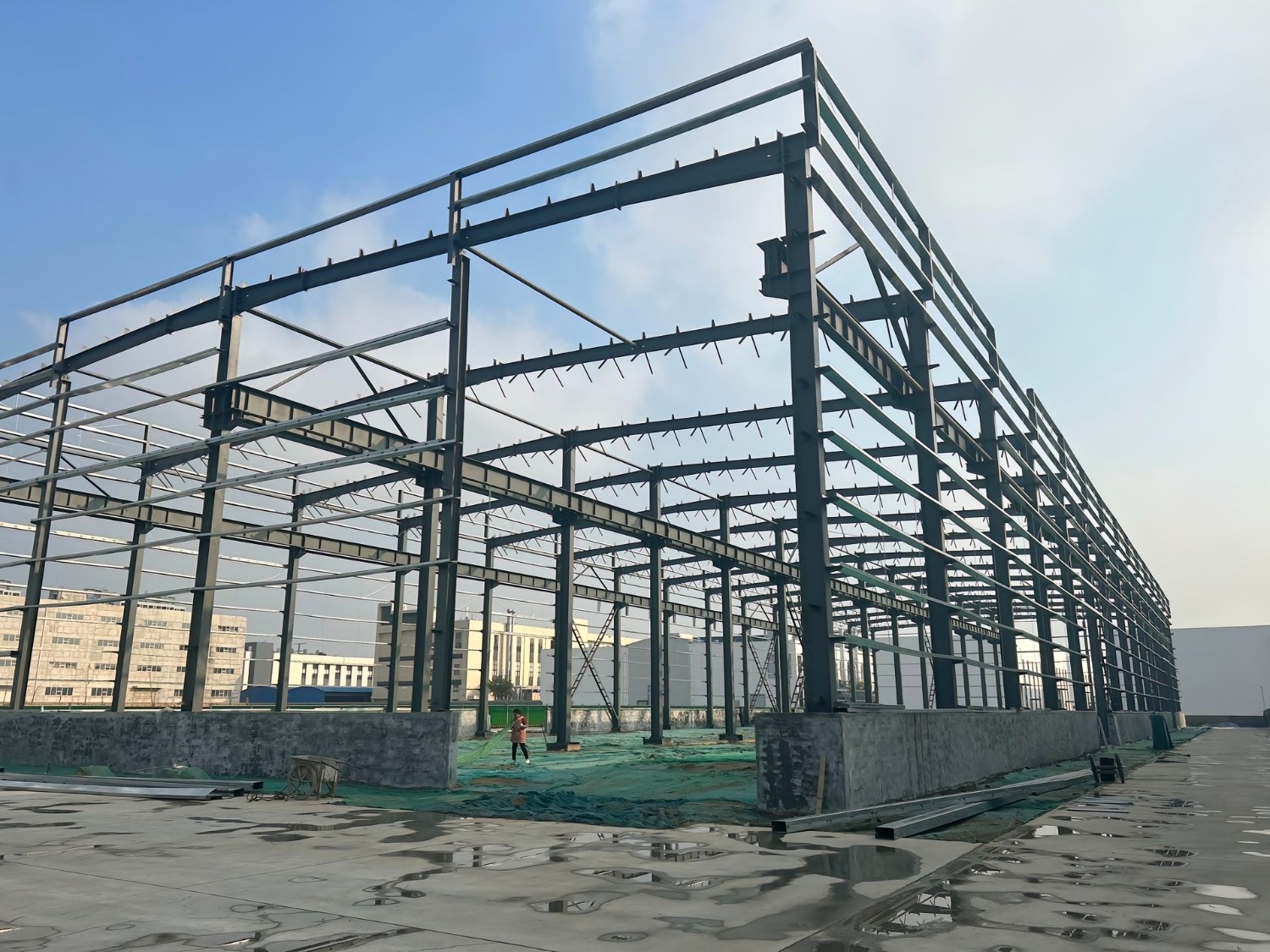 钢结构网架加工厂 (4)
