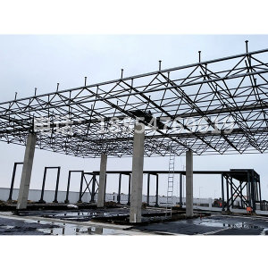 黄骅港综合港区船舶燃料油码头工程发油棚网架工程项目特点分析