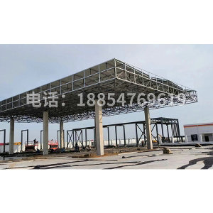 黄骅港综合港区船舶燃料油码头工程发油棚网架工程项目特点分析