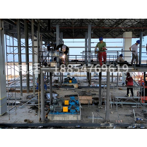 黄骅港综合港区船舶燃料油码头工程发油棚网架工程项目特点分析