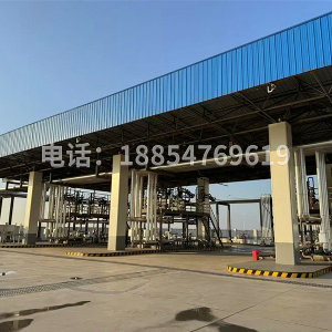 黄骅港综合港区船舶燃料油码头工程发油棚网架工程项目特点分析