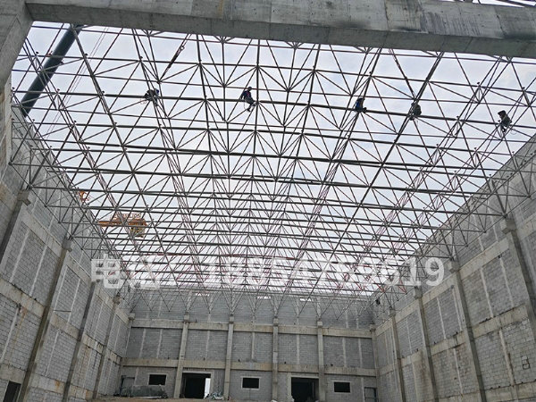 滨州科技职业学院校区项目报告厅网架工程特点分析