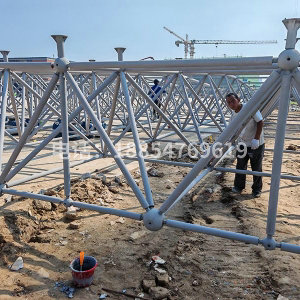 滨州科技职业学院校区项目报告厅网架工程特点分析