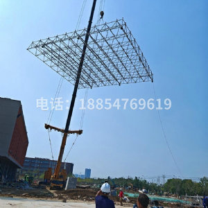 滨州科技职业学院校区项目报告厅网架工程特点分析