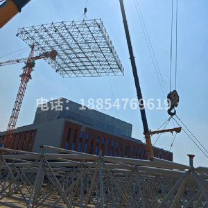 滨州科技职业学院校区项目报告厅网架工程特点分析