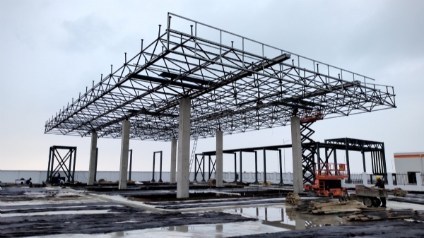 体育馆网架结构具有以下特点