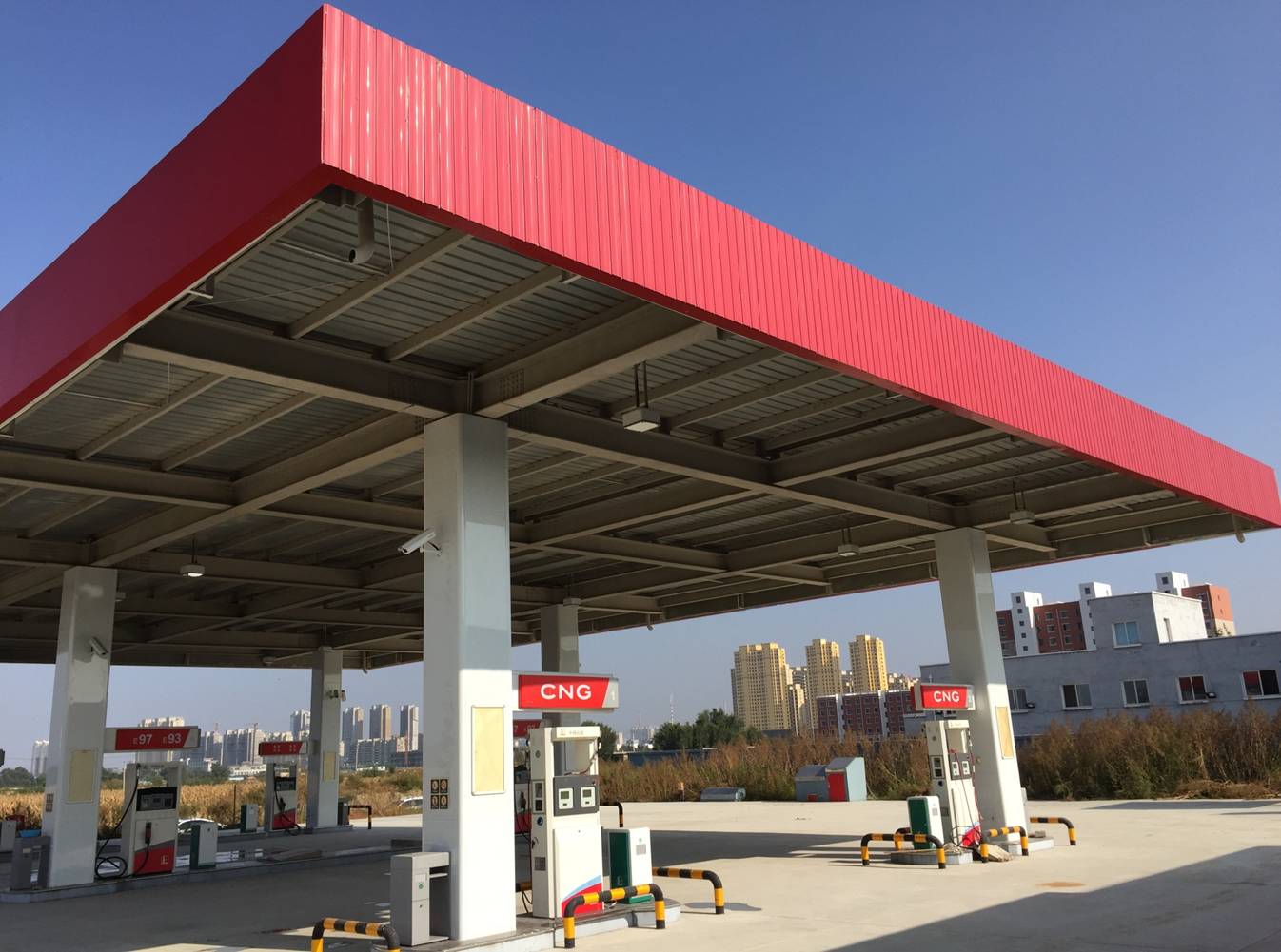 同等建筑面积条件下
